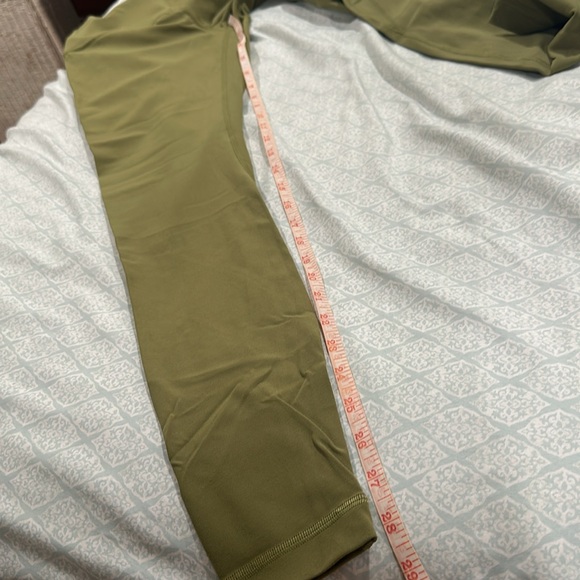 Lululemon 28” Align High-Rise Leggings Bronze Green size 6 - Picture 7 of 7